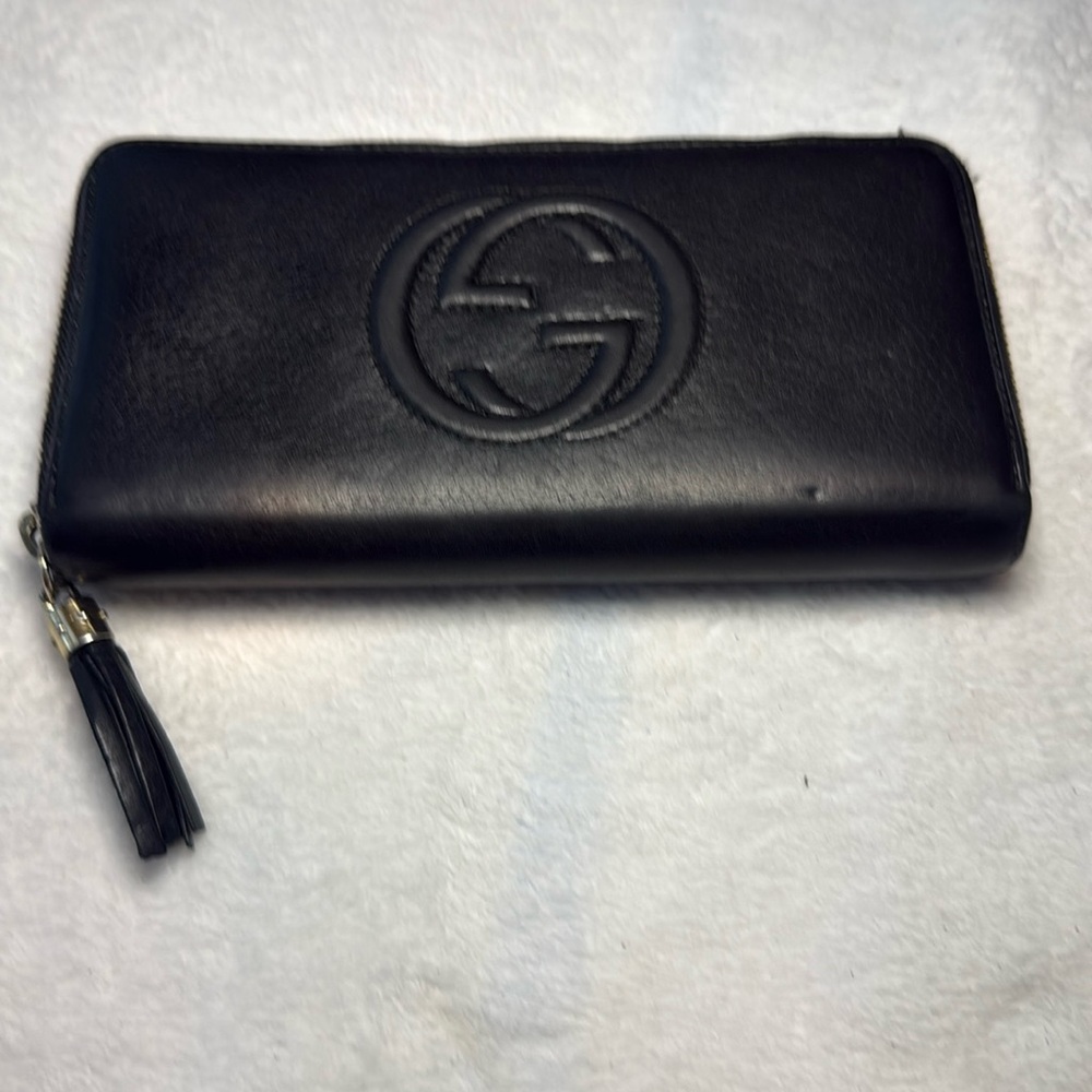 Gucci Black Leather Wallet